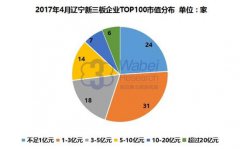 2017年辽宁新三板企业市值TOP100