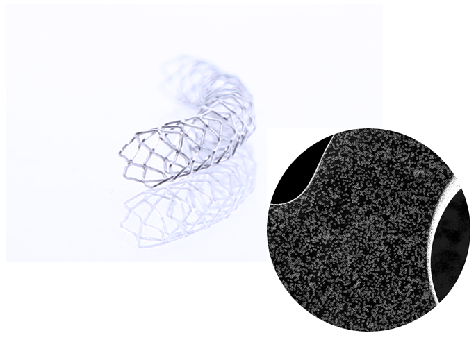 什么是无聚合物微盲孔载药支架？(图1)